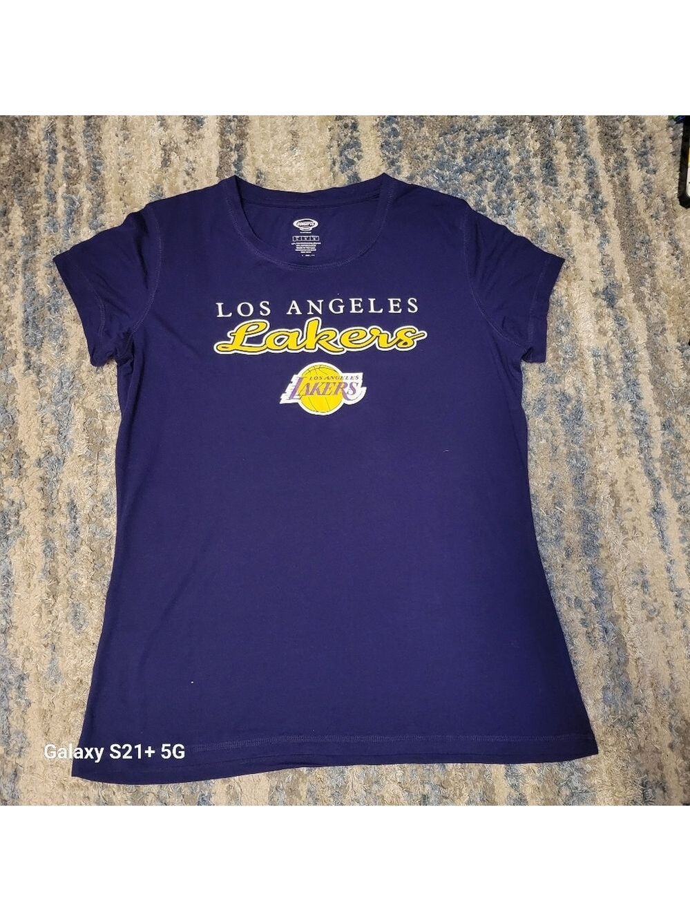 NWOT Size L, Concepts, Los Angeles Lakers Purple T-Shirt